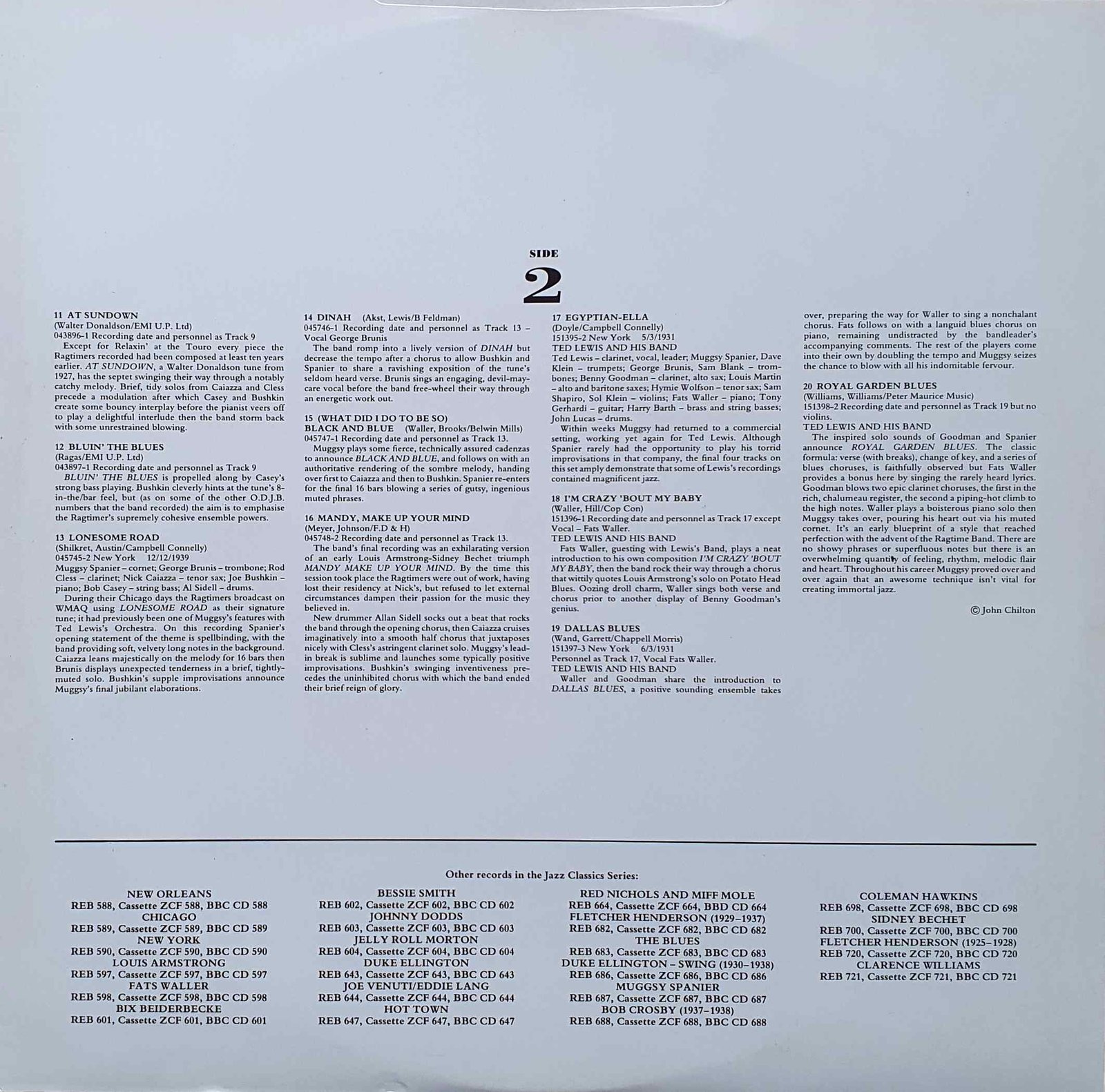 Middle of cover of REB 687